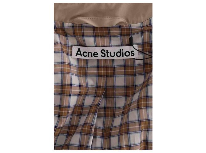 Acne Gabardina beige - vista 7