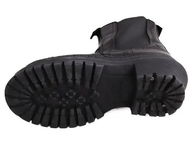 Acne Botas moteras negras Negro - vista 6