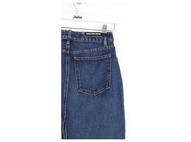 Balenciaga Falda azul - vista 4