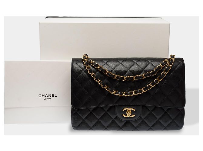 Borsa CHANEL Timeless/Classique in Pelle Nera - 103468 Nero - vista 2