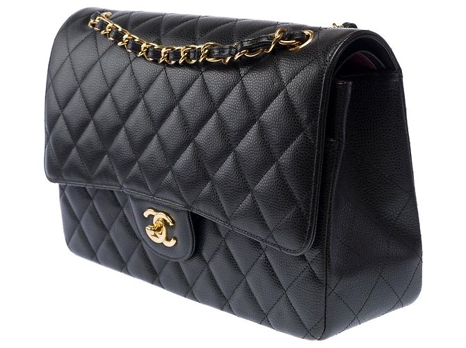 Borsa CHANEL Timeless/Classique in Pelle Nera - 103468 Nero - vista 5