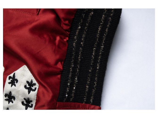 Saint Laurent, Chaqueta bomber militar en rojo 2019 Roja - vista 6