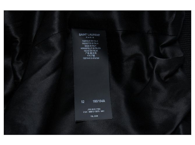 Saint Laurent, Chaqueta bomber militar en rojo 2019 Roja - vista 9