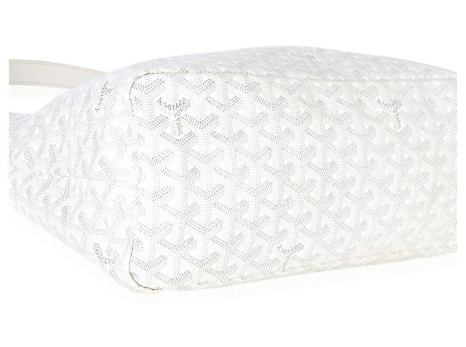 Hobo Boheme in tela Goyardine bianca Goyard - vista 7