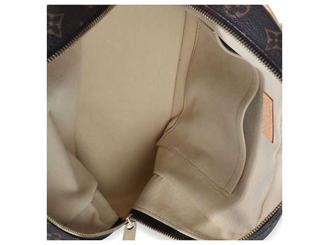 Borsa Manhattan PM in tela Monogram Louis Vuitton Marrone - vista 5