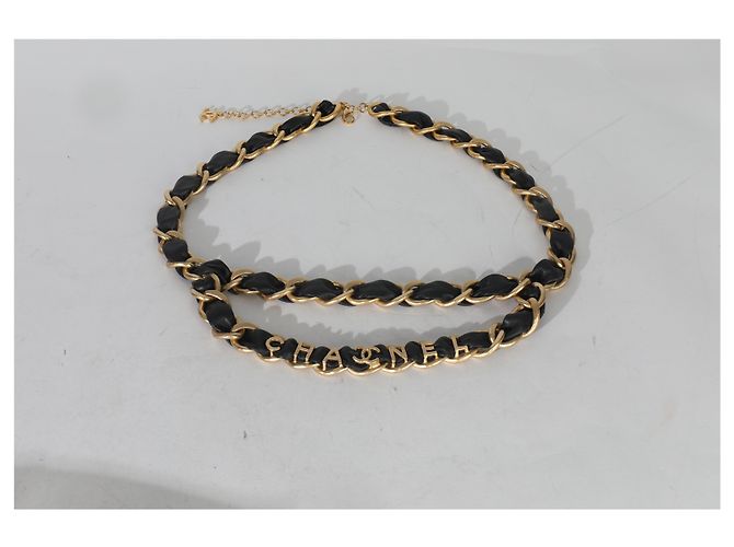Chanel Gold-Plated 2020 Leder Kettengürtel - Ansicht 5