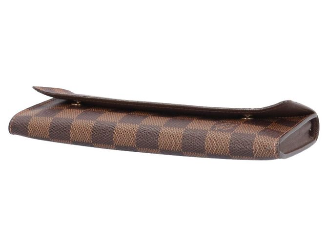 Louis Vuitton Damier Long Wallet Brown - view 4