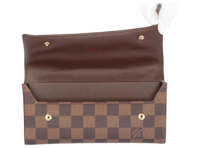 Louis Vuitton Damier Long Wallet Brown - view 5