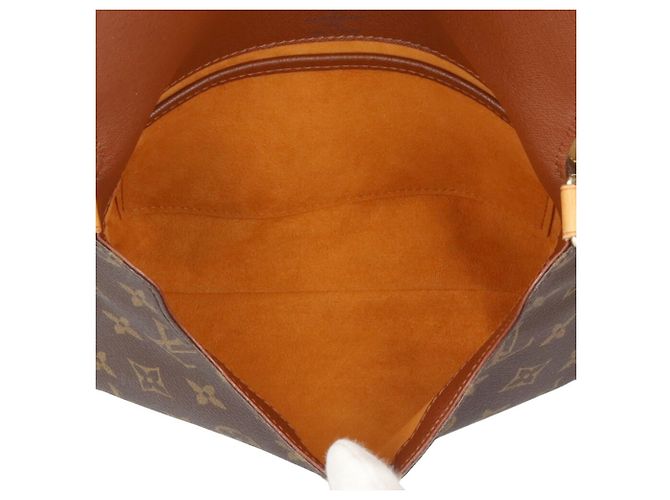Borsa a Spalla Musette Tango Corto Monogramma Louis Vuitton Marrone - vista 6