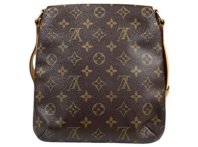 Borsa a Spalla Musette Salsa Louis Vuitton Marrone - vista 3