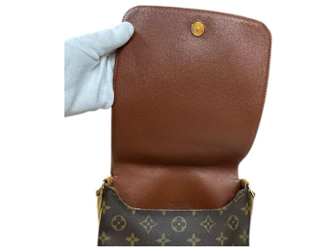 Borsa a Spalla Musette Salsa Louis Vuitton Marrone - vista 7