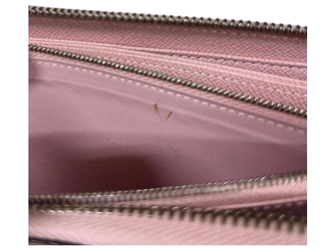 Cartera Zippy Louis Vuitton de cuero Epi Rosa - vista 11