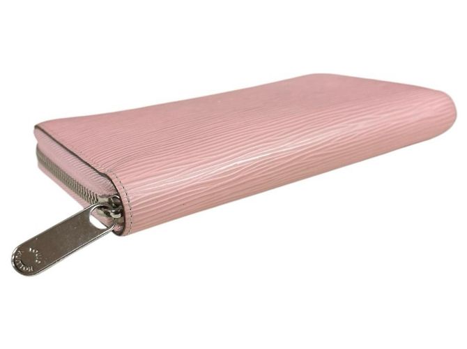 Cartera Zippy Louis Vuitton de cuero Epi Rosa - vista 5