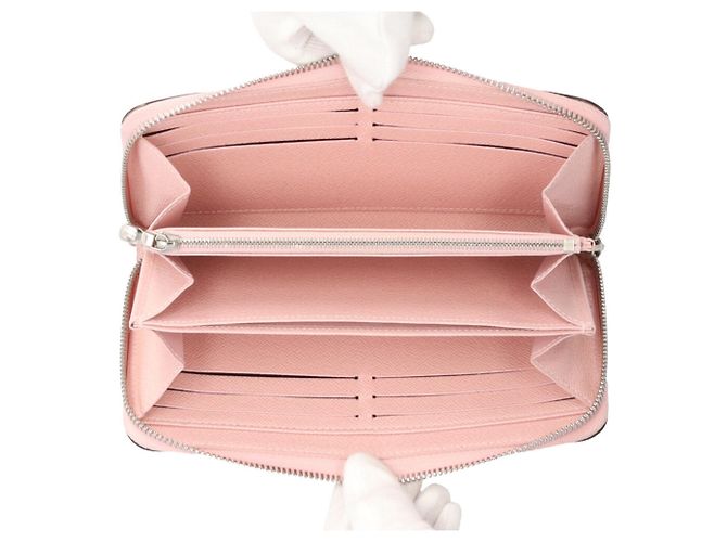 Cartera Zippy Louis Vuitton de cuero Epi Rosa - vista 7