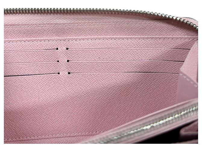 Cartera Zippy Louis Vuitton de cuero Epi Rosa - vista 9