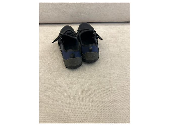 Sneakers basse Prada Sport grigie e blu Multicolore - vista 2