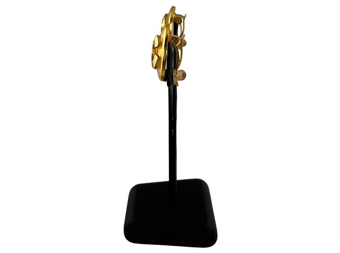 Orecchini a clip placcati in oro Chanel D'oro - vista 4