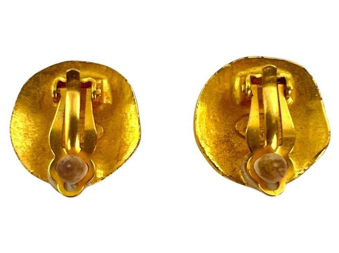 Orecchini a clip placcati in oro Chanel D'oro - vista 6