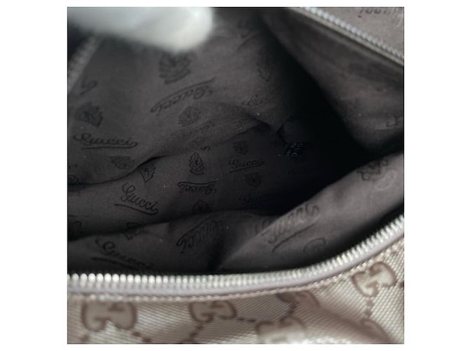 Borsa tote casual Gucci GG stampata D'oro - vista 16