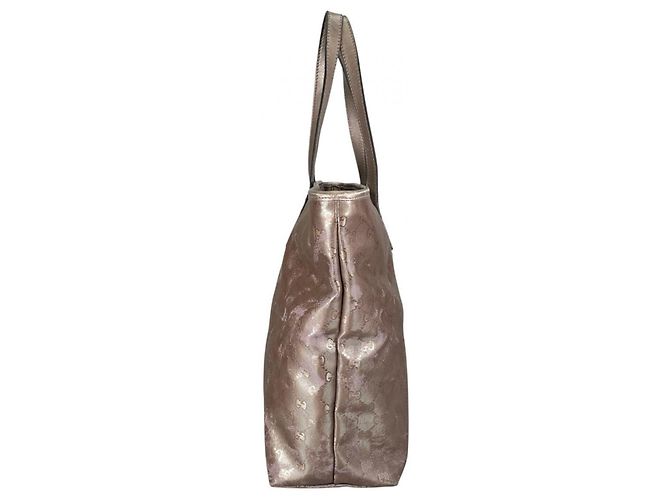 Borsa tote casual Gucci GG stampata D'oro - vista 2