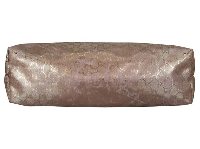 Borsa tote casual Gucci GG stampata D'oro - vista 4