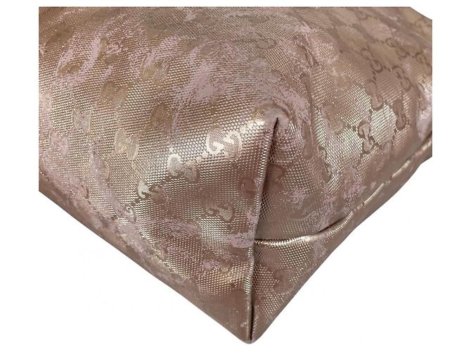 Borsa tote casual Gucci GG stampata D'oro - vista 6