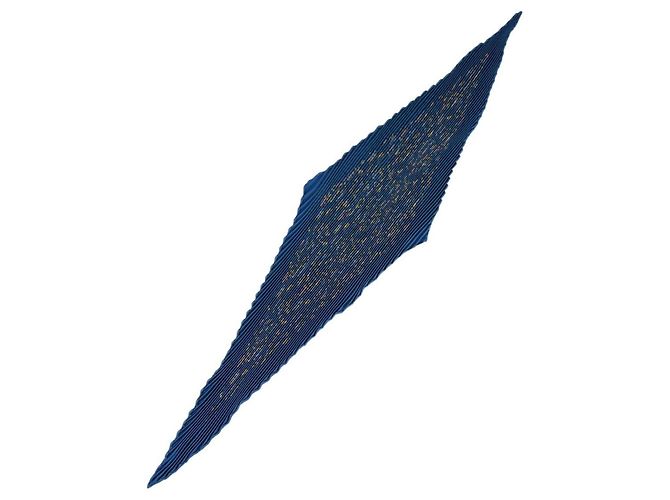 Foulard in seta Hermès in blu - vista 6