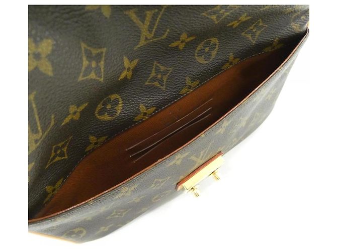 Clutch Slim Monogram Louis Vuitton (Sofia Coppola) M42427 Marrone Monogramma - vista 7