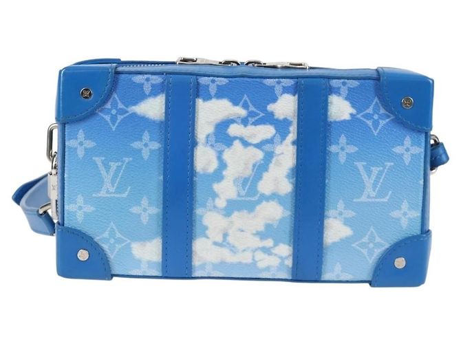 Louis Vuitton Soft Trunk Limited Edition Monogram Clouds Blu - vista 2