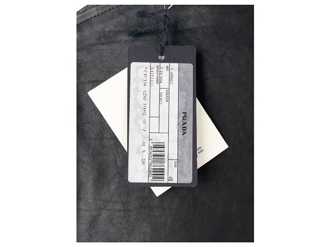 Bondage-Lederweste Prada von Raf Simons SS23 Schwarz - Ansicht 10