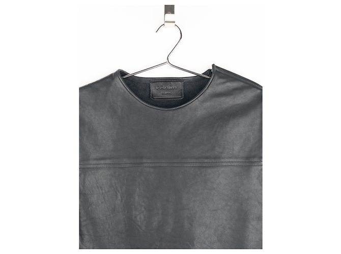 Bondage-Lederweste Prada von Raf Simons SS23 Schwarz - Ansicht 3