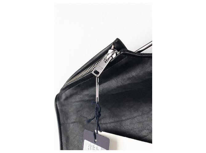 Bondage-Lederweste Prada von Raf Simons SS23 Schwarz - Ansicht 6