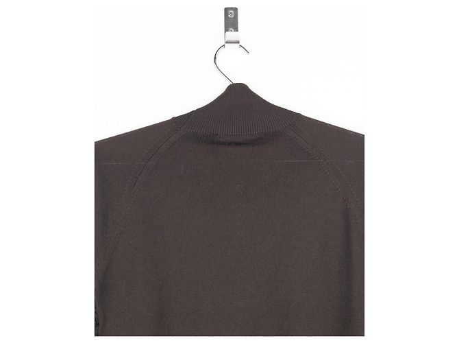 Prada AW98 Rollkragenpullover aus Astrakanfell Braun - Ansicht 6
