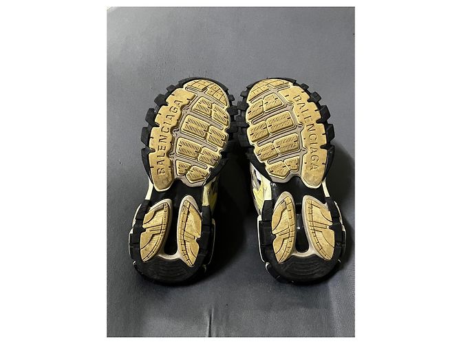 Sneakers Balenciaga Track.2 Nero Bianco D'oro - vista 6