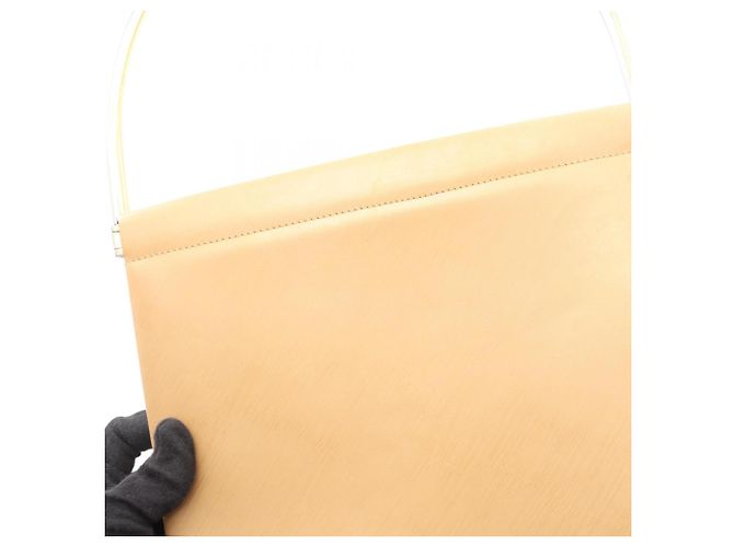 Borsa Cartier Trinity in pelle beige - vista 10