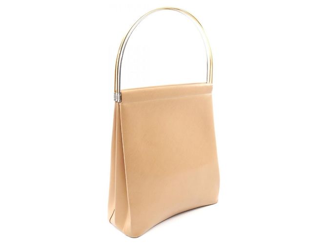 Borsa Cartier Trinity in pelle beige - vista 2