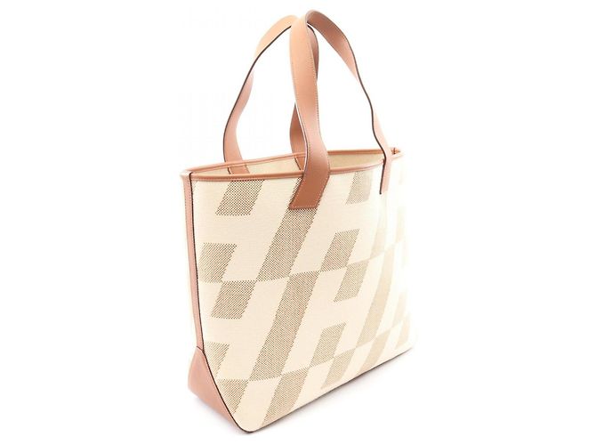 Borsa tote H Ambier GM di Hermès Marrone Crudo - vista 2