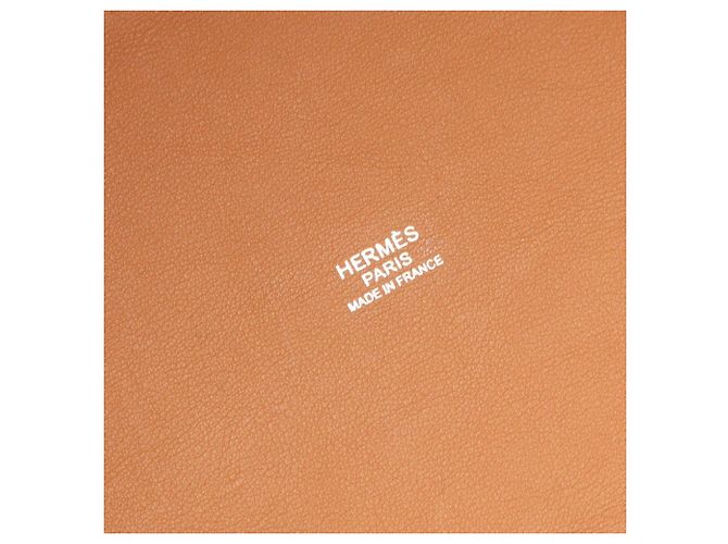 Borsa tote H Ambier GM di Hermès Marrone Crudo - vista 4
