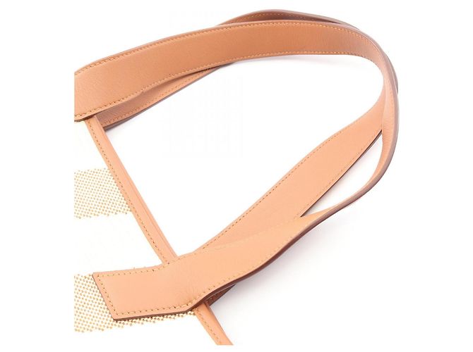 Borsa tote H Ambier GM di Hermès Marrone Crudo - vista 7