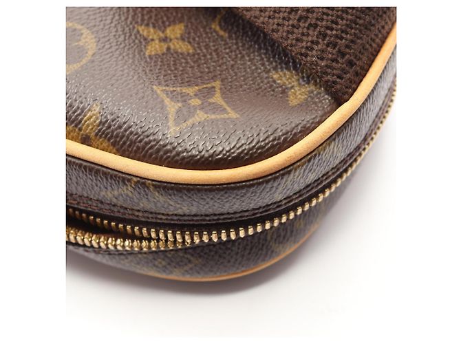 Borsa a vita Pochette Gange Louis Vuitton Marrone Monogramma - vista 10