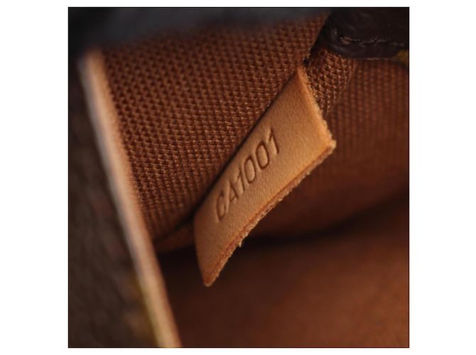 Borsa a vita Pochette Gange Louis Vuitton Marrone Monogramma - vista 5