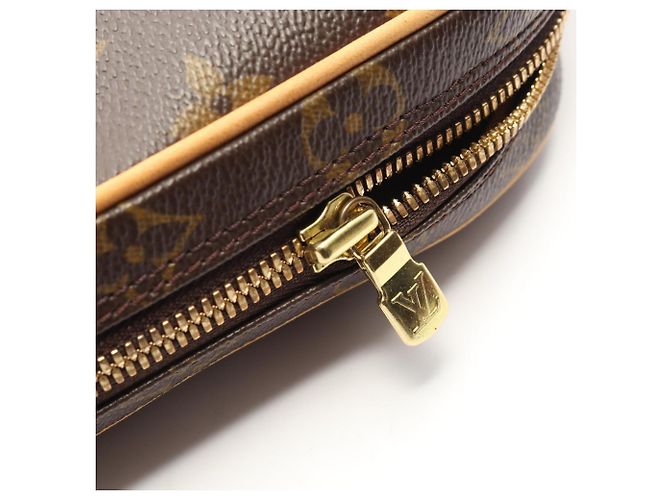 Borsa a vita Pochette Gange Louis Vuitton Marrone Monogramma - vista 7