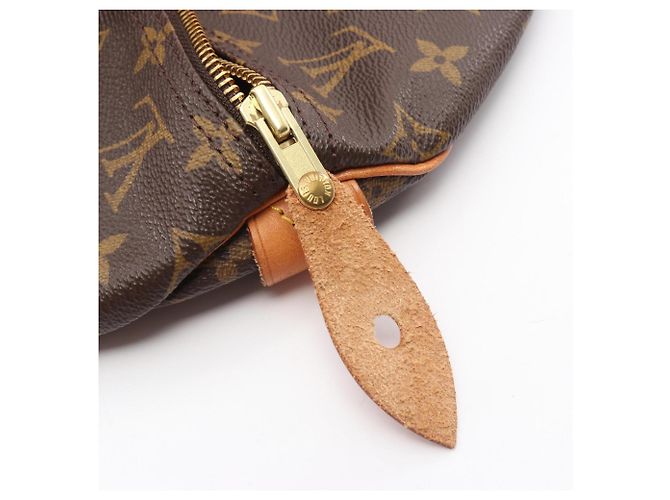 Borsa Louis Vuitton Speedy 40 Marrone Monogramma - vista 10