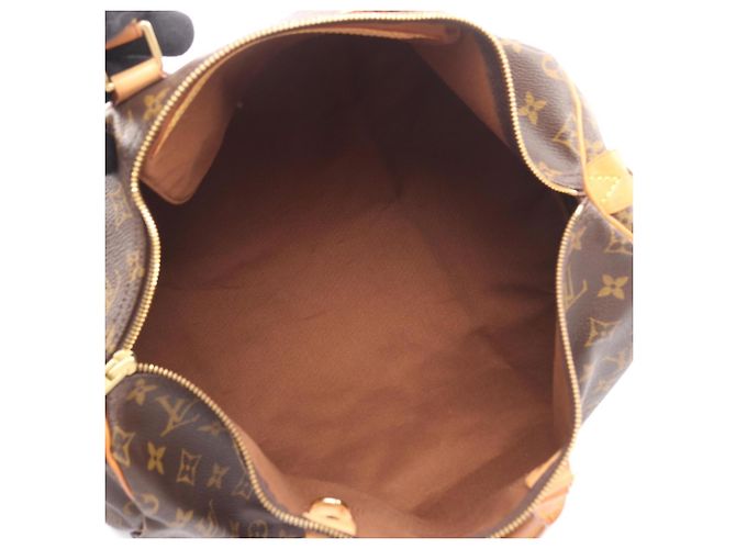 Borsa Louis Vuitton Speedy 40 Marrone Monogramma - vista 3