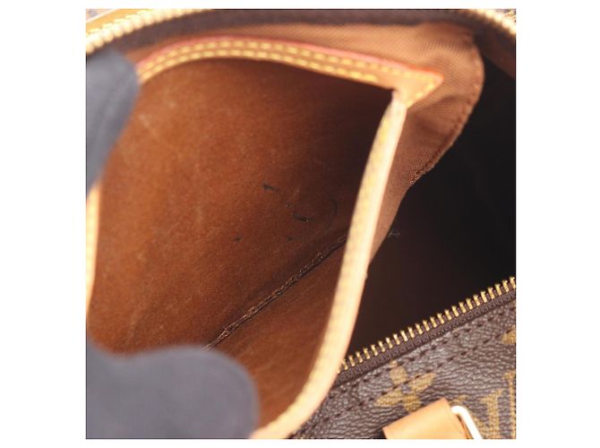 Borsa Louis Vuitton Speedy 40 Marrone Monogramma - vista 6
