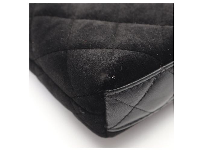 Borsa a Spalla 2 in 1 Chanel Matelassé Nero - vista 6