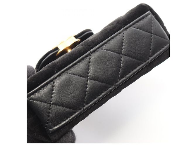 Borsa a Spalla 2 in 1 Chanel Matelassé Nero - vista 8