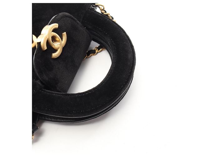 Borsa a Spalla 2 in 1 Chanel Matelassé Nero - vista 9