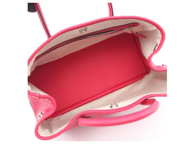Borsa Tote TPM Garden Party di Hermès Rosa - vista 3