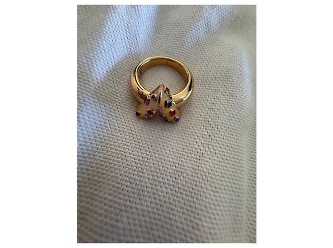Anello Louis Vuitton Oro Acciaio 49 fr D'oro - vista 4